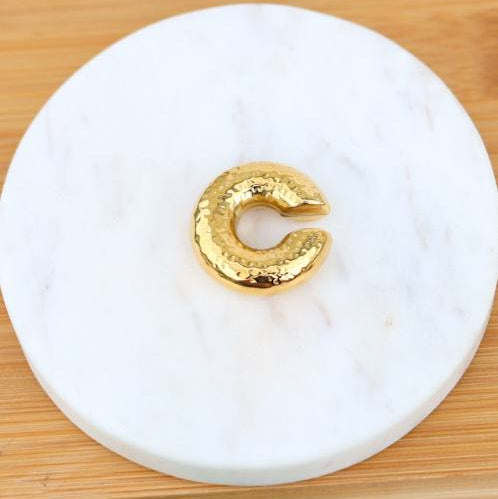 Big crater earcuff