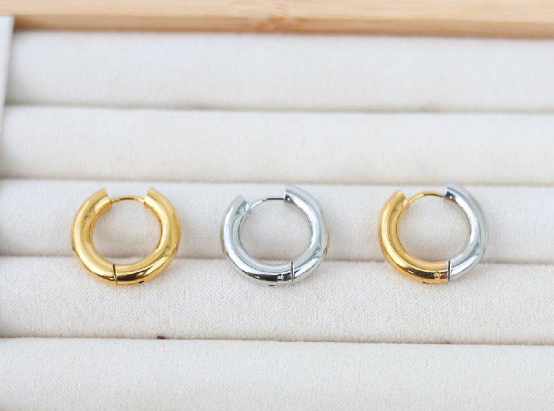 Plain Hoops earings