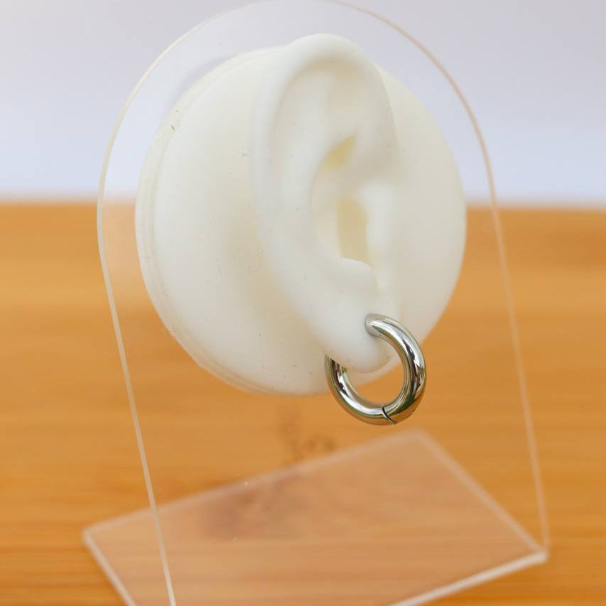 Plain Hoops earings