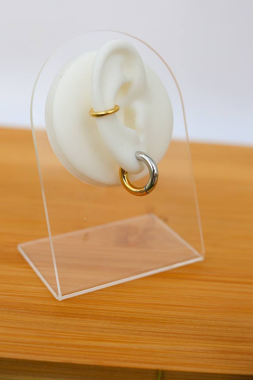 Plain Hoops earings