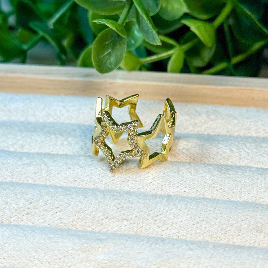 Diamond Star ring