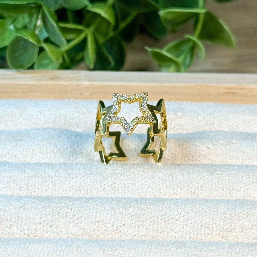 Diamond Star ring