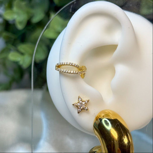 X Cross earcuff