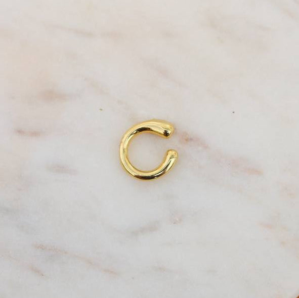 Plain gold Earcuff